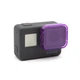 Фиолетовый фильтр для GoPro HERO7, HERO6 и HERO5 Black без корпуса AC Polar XTGP353M - изображение 2