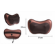 Универсальная роликовая массажная подушка Massage Pillow CAR&HOME 8 роликов Коричневая (ob0010/BIT007) - зображення 3