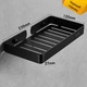 Полка для ванной из нержавеющей стали IwConcept BathRack Mini-S Black - изображение 4
