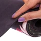 Коврик для йоги замшевый каучуковый 183x61x0,3см радужный Record FI-5662-55 - изображение 4