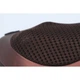 Массажная подушка для шеи спины и плеч с подогревом Massage Pillow CHM-8028 массажер автомобильный и для дома на 8 роликов Коричневый (46477) - изображение 3