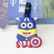 Силіконова бірка для валізи Minions-Капітан Америка - зображення 3