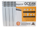 Радіатор біметалічний OCEAN 425*80 202B AL+ST - изображение 5