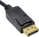 Адаптер STLab DisplayPort Male - HDMI Female HD 1080P 0,18 м Черный (U-996) - изображение 4