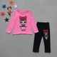 Костюм LOL Hacali kids для девочки 86-92 см Розовый с темно-синим 17739 - изображение 1
