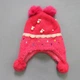 Зимняя шапка Fashion kids для девочки 48-54 см Коралловая 15288 - изображение 2