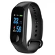 Фітнес браслет трекер Smart Band з сенсорним екраном Чорний (M3) - зображення 1