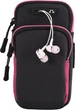 Спортивный Чехол для смартфона на руку Becover BC0011 для 6.5" универсальный Black-Pink (BC_705345) - изображение 1