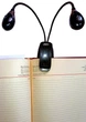 LED мини лампа Light светильник на прищепке клипсе для чтения книг - изображение 2