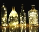 10 Світлодіодних Гірлянд Пробка Нитка для Пляшки 2м 20 LED для Створення Фотозон і Атмосфери, теплий білий (SUN-500N) - зображення 4