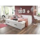 Кровать односпальная WonderWoods Single DD10016 БЕЛЫЙ 90*200 - зображення 3