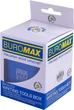 Пластиковая подставка-стаканчик Buromax Rubber Touch для письменных принадлежностей Квадратная Синяя (BM.6352-02) - изображение 2