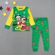 Пижама Minnie&Mickey Mouse H.Kong baby для девочки 90 см Зеленая с желтым 16978 - изображение 1