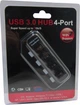 USB-хаб Lapara USB 3.0 4 порти з 4-ма вимикачами та БП (LA-USB305) - зображення 4