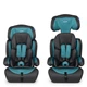 Детское Автокресло Бустер Bambi M 3546 EMERALD GRAY группа 1 2 3 от 9-36 кг с подголовником и бустером - изображение 1