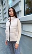Жіночий теплий жилет дутий KML 0025 S (42-44) Бежевий ( 0025/3 A) - зображення 4