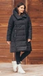 Жіноча зимова куртка подовжена MODA 00071 (58) 5XL Чорний (00071/3 F ) - зображення 2