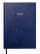 Ежедневник датированный 2021 Buromax STRONG A5 темно-синий 336 стр (BM.2129-03) - изображение 1