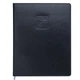 Щотижневик датований Buromax BRAVO(Soft) LOGO2U A4 чорний 136 л позов.шкіра/поролон (BM.2780-01) - зображення 1