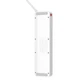 Удлинитель сетевой Ldnio SC4408 белый 4USB 4 розетки - изображение 3