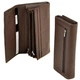 Кожаный кошелек Classik DR. BOND W501-2 coffee - изображение 2