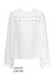 Блуза SLY N_122-S 140 см белый - изображение 1