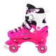 Раздвижные ролики квады Scale Sports 34-38 Розовый 000248296 - зображення 3