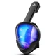 Полнолицевая маска для плавания SMAKO MASK M8018 черная размер L/XL - изображение 3