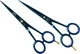 Ножницы парикмахерские Zauber-manicure Синие 1042 5.0 (1042) (4004904110427) - изображение 1