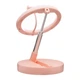 Светодиодное селфи-кольцо Ring Fill Light with Stand G2 26cm на штативе для блогера / селфи / фотографа / визажиста / лешмейкера (Розовый) - изображение 3