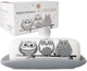 Маслянка керамічна Be Happy Совушки 17х13х5.5см (ST-3397-18) - зображення 2