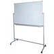 Доска поворотная двухсторонняя на колесах 90*120 см, маркер UkrBoards UB-R90x120W - изображение 1