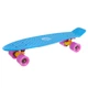 Скейт пенни борд Penny Fish Skateboards SOFT 401-36 22" Голубой, розовые колеса - изображение 2