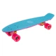 Скейт пенни борд Penny My Go Fish Skateboards RUBBER SOFT TWIN 410-4 22" Blue-Pink, розовые колеса - изображение 2