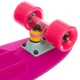 Скейт пенни борд Penny My Go Fish Skateboards RUBBER SOFT TWIN 410-4 22" Blue-Pink, розовые колеса - изображение 4