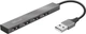 USB Hub Halyx Aluminium 4-Port Mini USB Hub (tr23786) - obraz 1