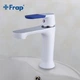 Змішувач для умивальника FRAP F1034, білий/хром - изображение 3