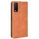 Чохол-книжка Deexe Retro Style для VIVO Y20 (V2027) / Y12s - Brown - зображення 7
