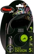 Smycz Flexi Black Design S 5 m Srebrny (4000498033302) - obraz 2