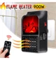 Обогреватель камин с пультом Flame Heater 500W электрический (1076MNBGRV-1) (1076MNBGRV-1) CLS55 - изображение 6