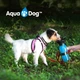 Поилка для собак дорожная переносная Aqua Dog 537 мл портативная бутылка для крупных и мелких собак Голубая FS-97 - изображение 5