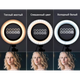 Кольцевая LED лампа 16 см селфи кольцо для блогера СО ШТАТИВОМ - изображение 6