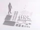 Фігурка Figma 2.0 Deluxe Edition з шарнірами та аксесуарами Чоловіча модель (gray) P026 - изображение 4