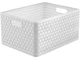 Ящик для зберігання Rotho COUNTRY 28 л (RTH-11668-weiss) - зображення 1