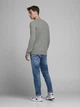 Джемпер Jack & Jones JORFUEL KNIT CREW NECK LTN XL Серый 12180413LightGrey - изображение 3