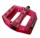 Педали Wellgo B107 BMX пластик, красный (PED109) - изображение 2
