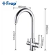 Смеситель для кухни U под фильтр Ø35 Frap 1/10 F4352 - изображение 6