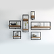 Комплект полиць GoodsMetall в стилі Loft 6 шт (П4) - зображення 2