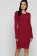 Сукня жіноча трикотажна Carica KP-6565-33 59159 ONE SIZE бордовий - изображение 1