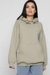 Женский худи oversize на флисе 38734 G&M xp-2759 M Размер цвет Хаки - изображение 5